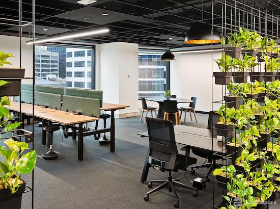 Working at CorporateCubes.Co - 607 Bourke Street at Melbourne