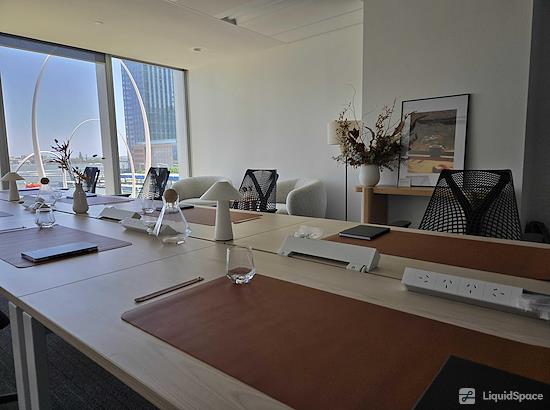 Working at Hub Elizabeth Quay at Perth