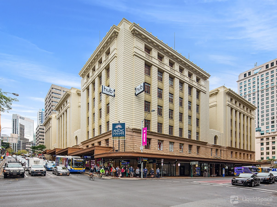 Working at Hub Australia | Anzac Square at Brisbane City