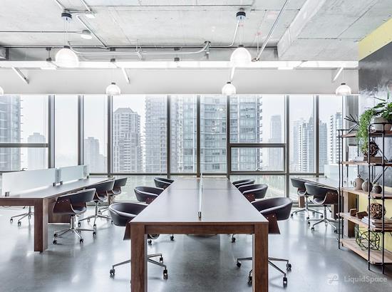 Working at Regus | Solo District at Burnaby
