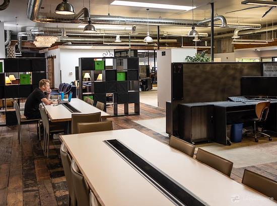 Working at Urban Office at Portland