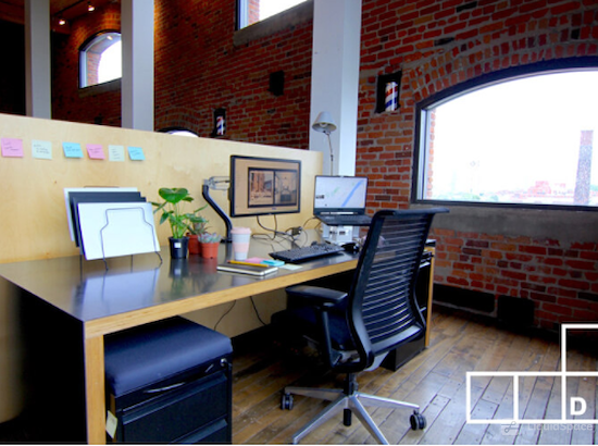 Working at Entrepots dominion at Montréal