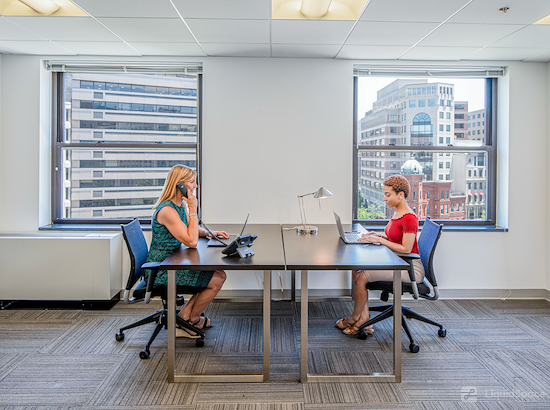 Working at Launch Workplaces @ The Ring Building at Washington